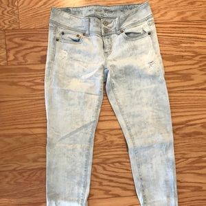 American Eagle Acid Wash Jeans